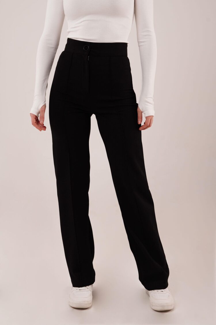 Front Stitch Detailed One Button WholesalePants