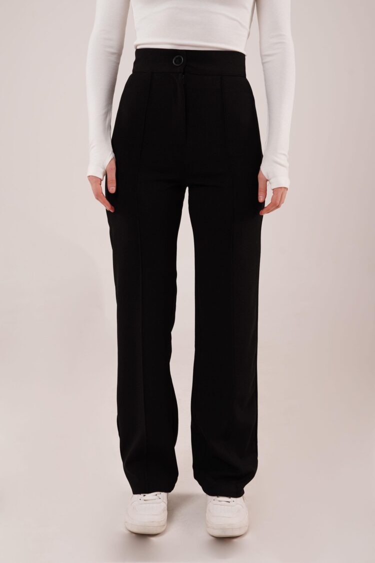 Front Stitch Detailed One Button WholesalePants
