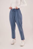 WholesalePants With Drawstring Detailed Pockets - Lustrin - Globality Store - Women Clothes Wholesale Turkey