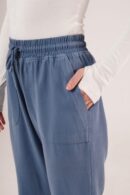 WholesalePants With Drawstring Detailed Pockets - Lustrin - Globality Store - Women Clothes Wholesale Turkey