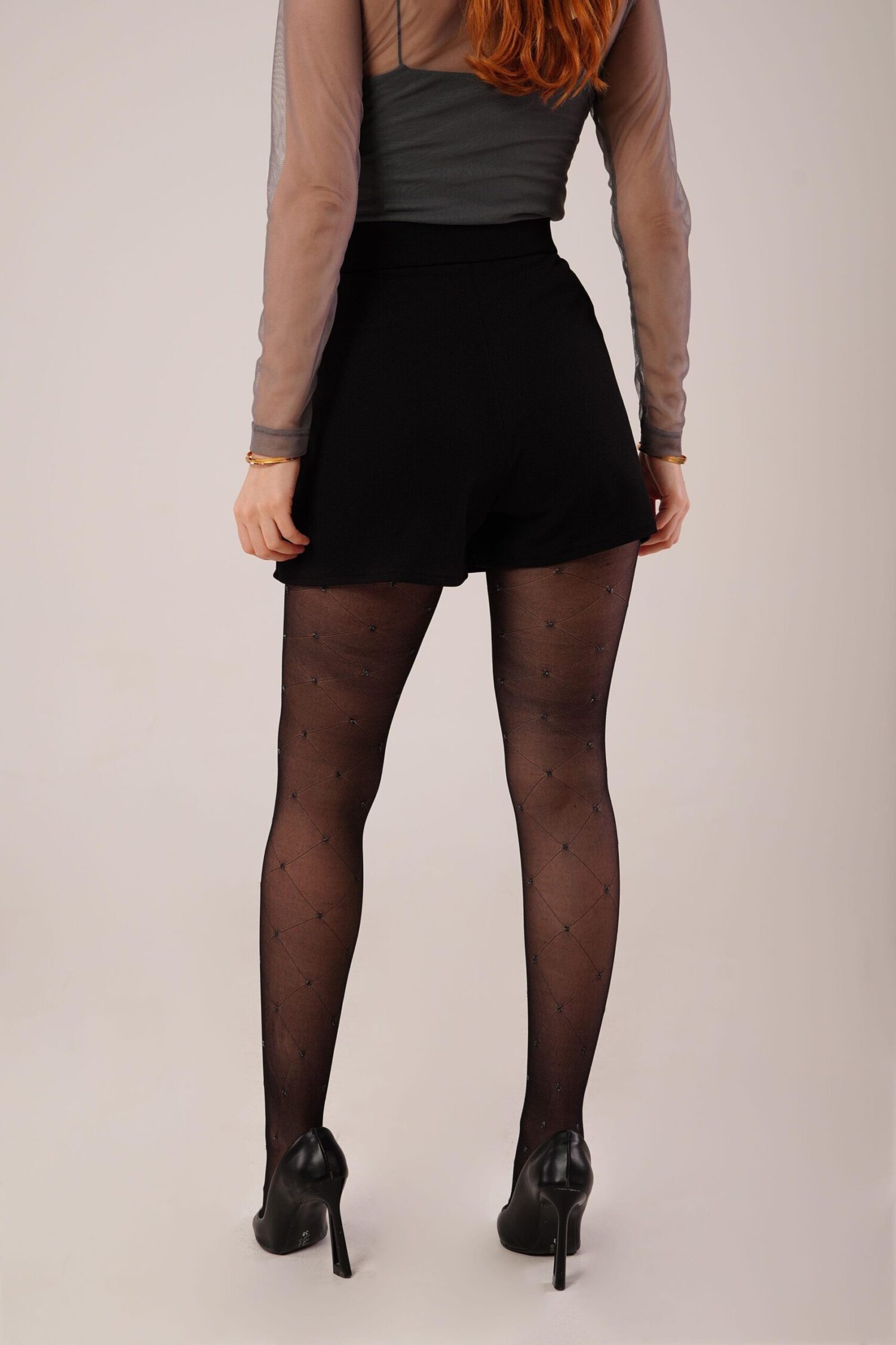 Slit Detailed Black Wholesale Mini Skirt - Lustrin - Globality Store - Women Clothes Wholesale Turkey