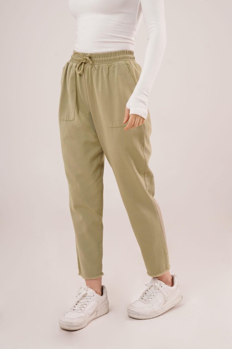 WholesalePants With Drawstring Detailed Pockets