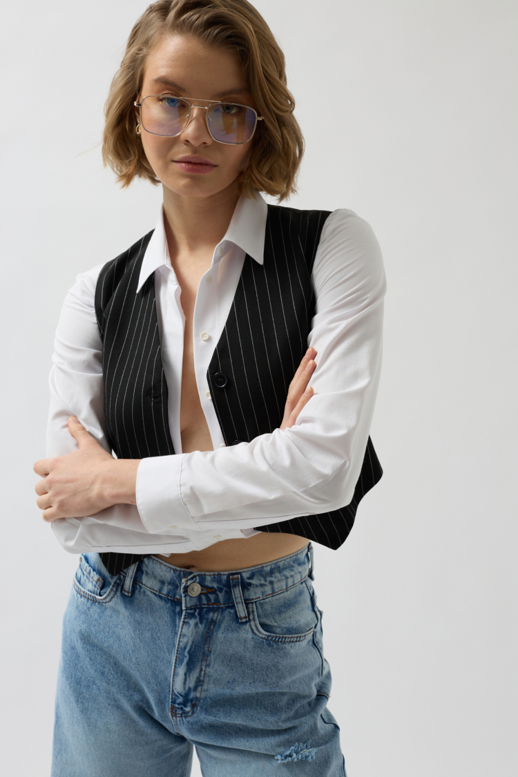 Striped Vest