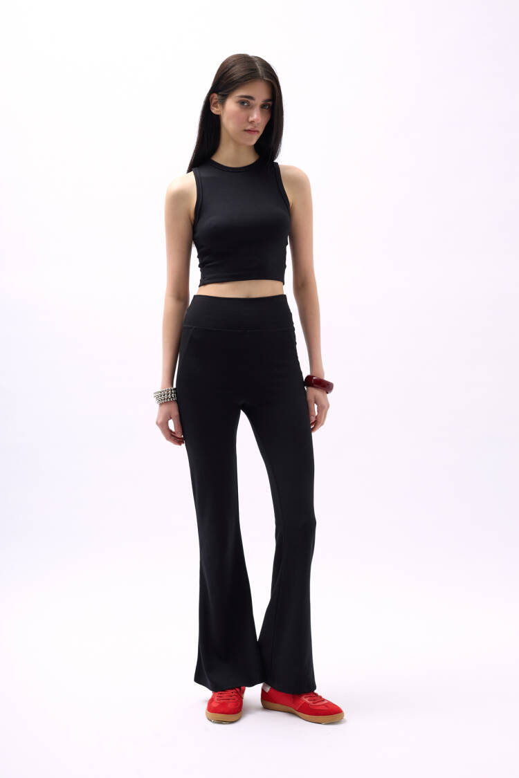 Spanish Leg Slit Leggings
