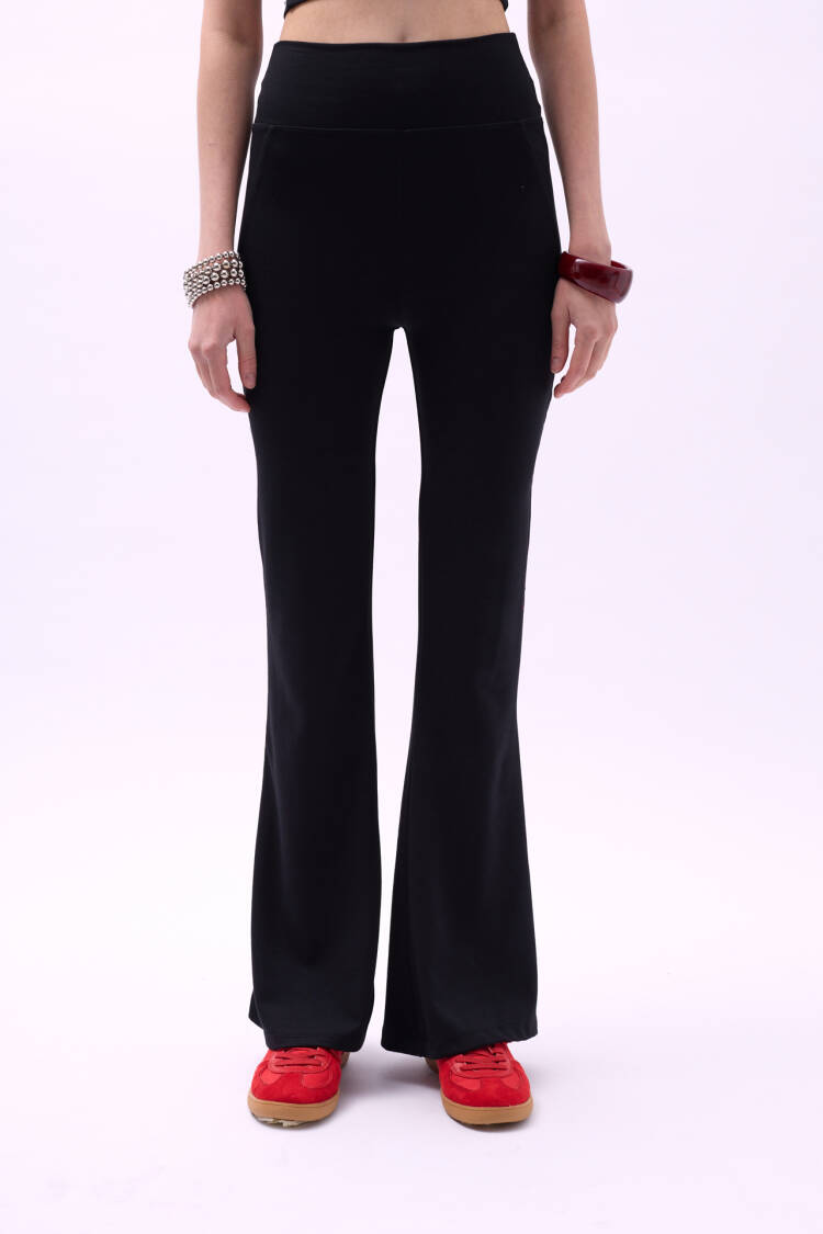 Spanish Leg Slit Leggings