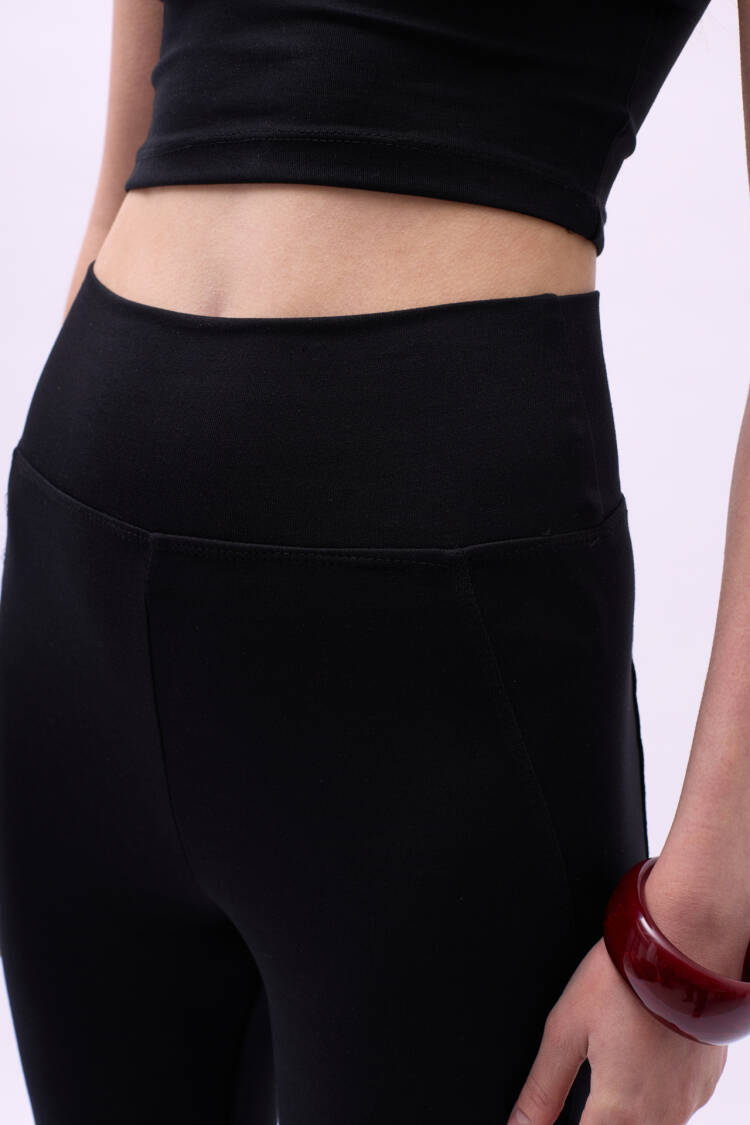 Spanish Leg Slit Leggings