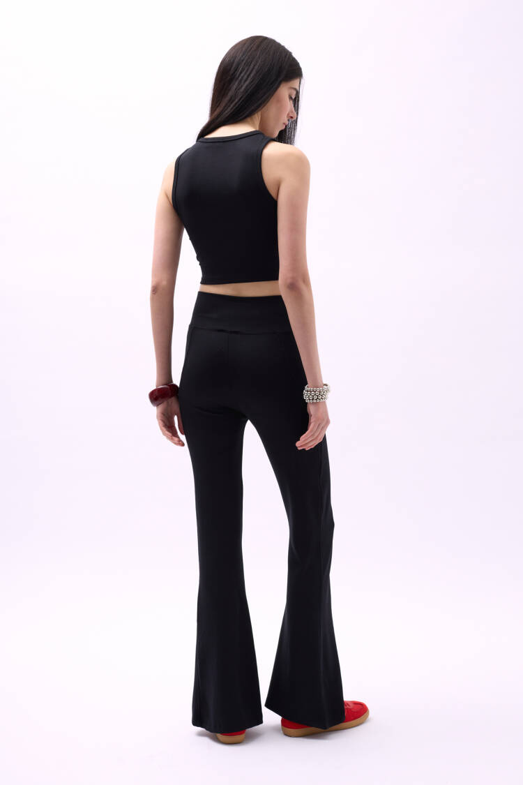 Spanish Leg Slit Leggings