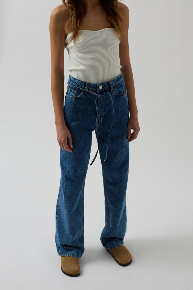 Biye Detail Straight Jean