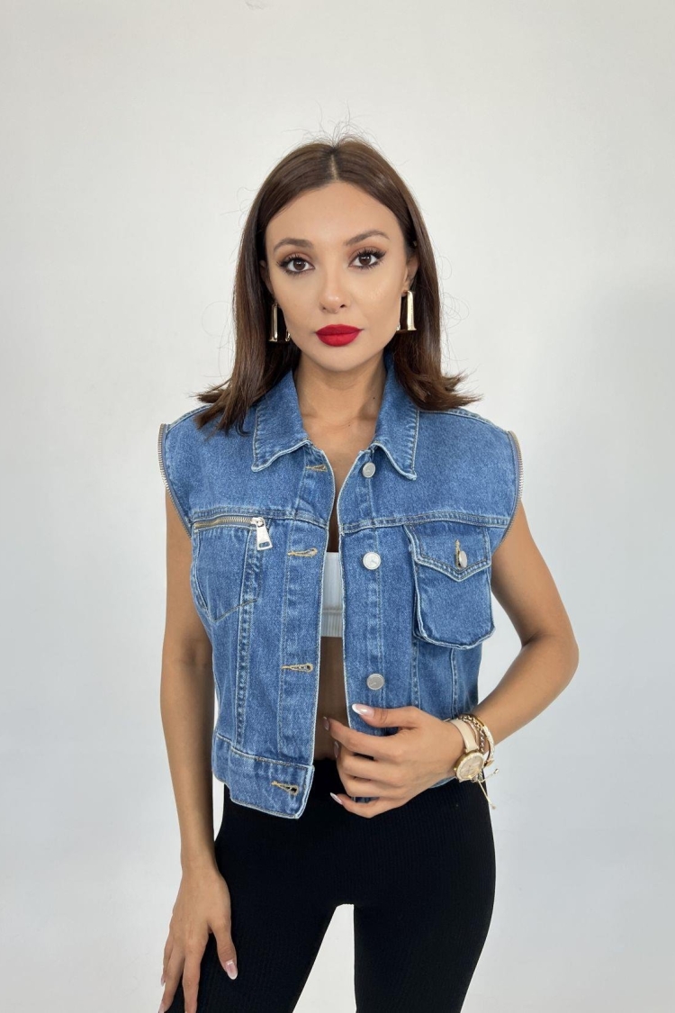 Denim Jacket - Blue