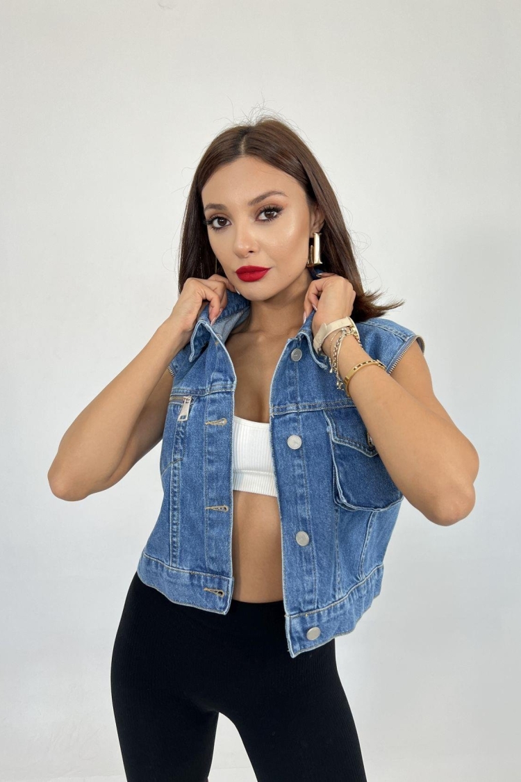 Denim Jacket - Blue