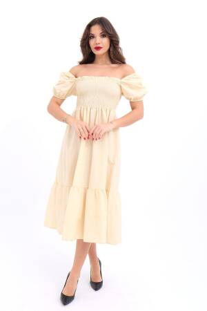 Patterned Dress - Fame - Globality Store - Women Clothes Wholesale Turkey