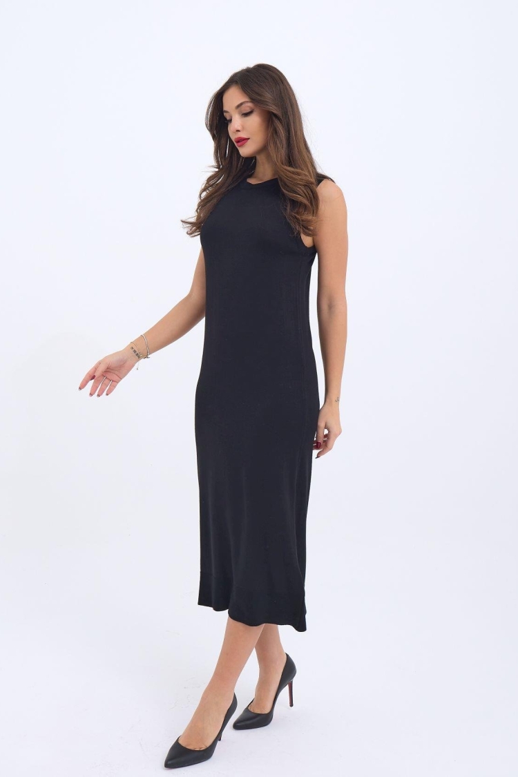 Knitted Sleeveless Dress