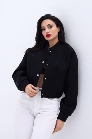 Jacket - Black - Fame - Globality Store - Women Clothes Wholesale Turkey