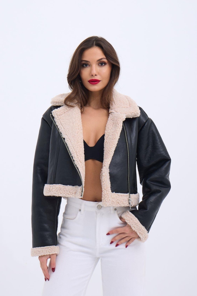 Leather Jacket - Black