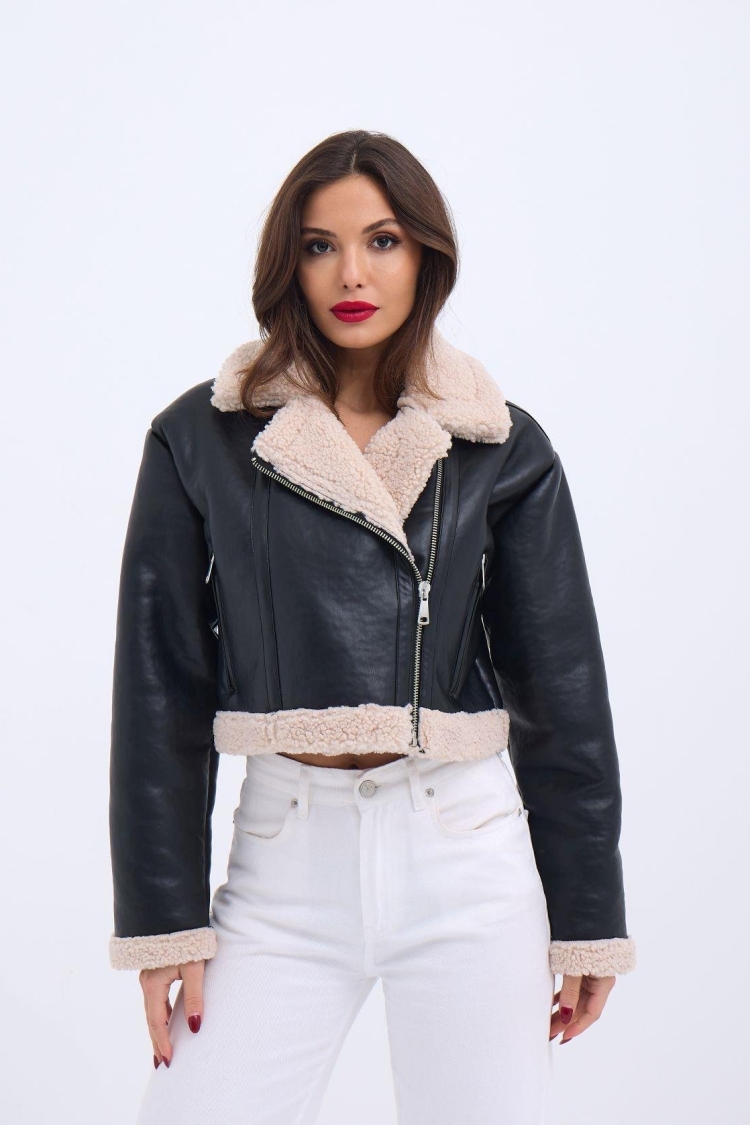 Leather Jacket - Black