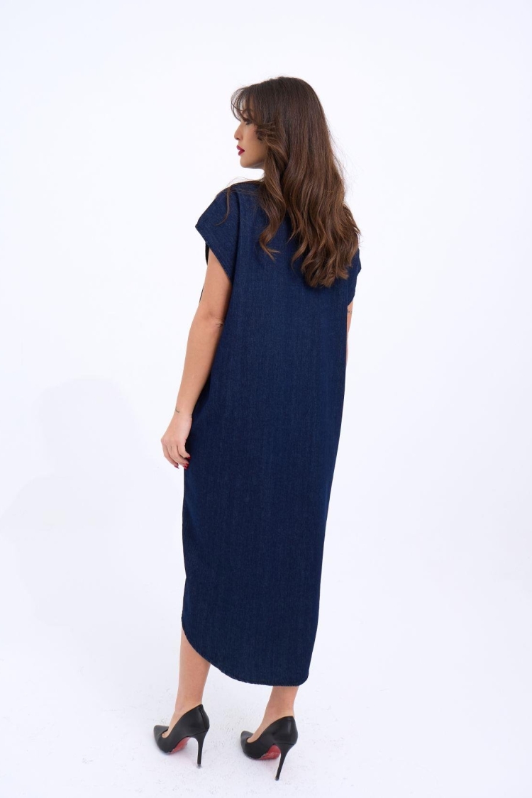 Denim Dress - Blue