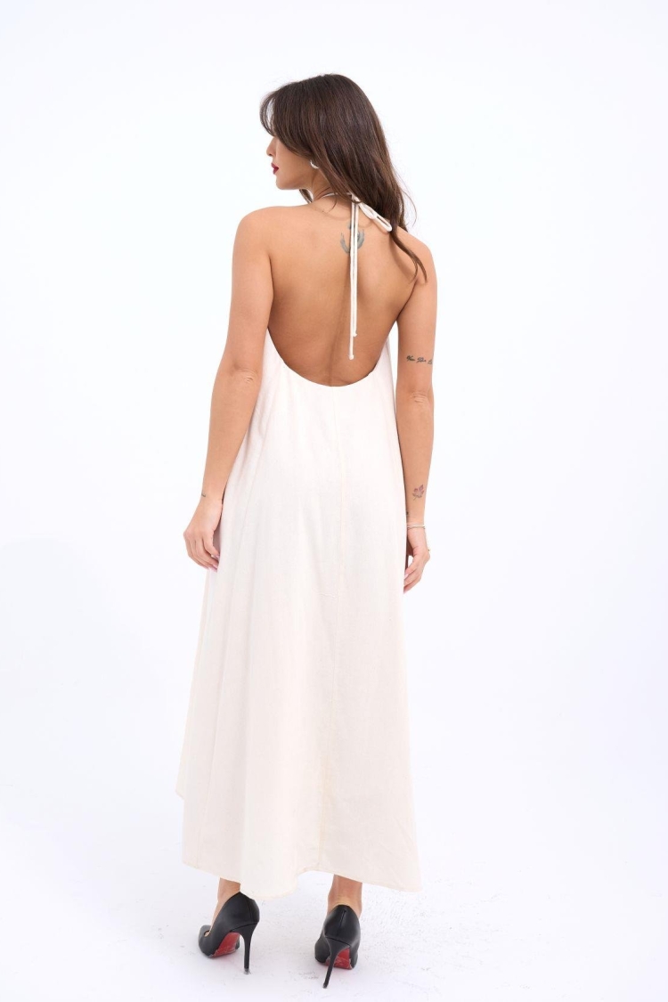 Dress - Beige