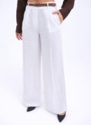 Trousers - White - Fame - Globality Store - Women Clothes Wholesale Turkey