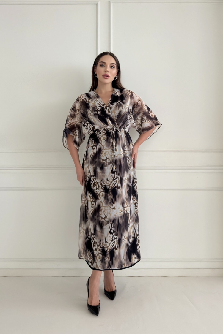 Knotted Front Dress - STEPS - Globality Store - Women Clothes Wholesale Turkey