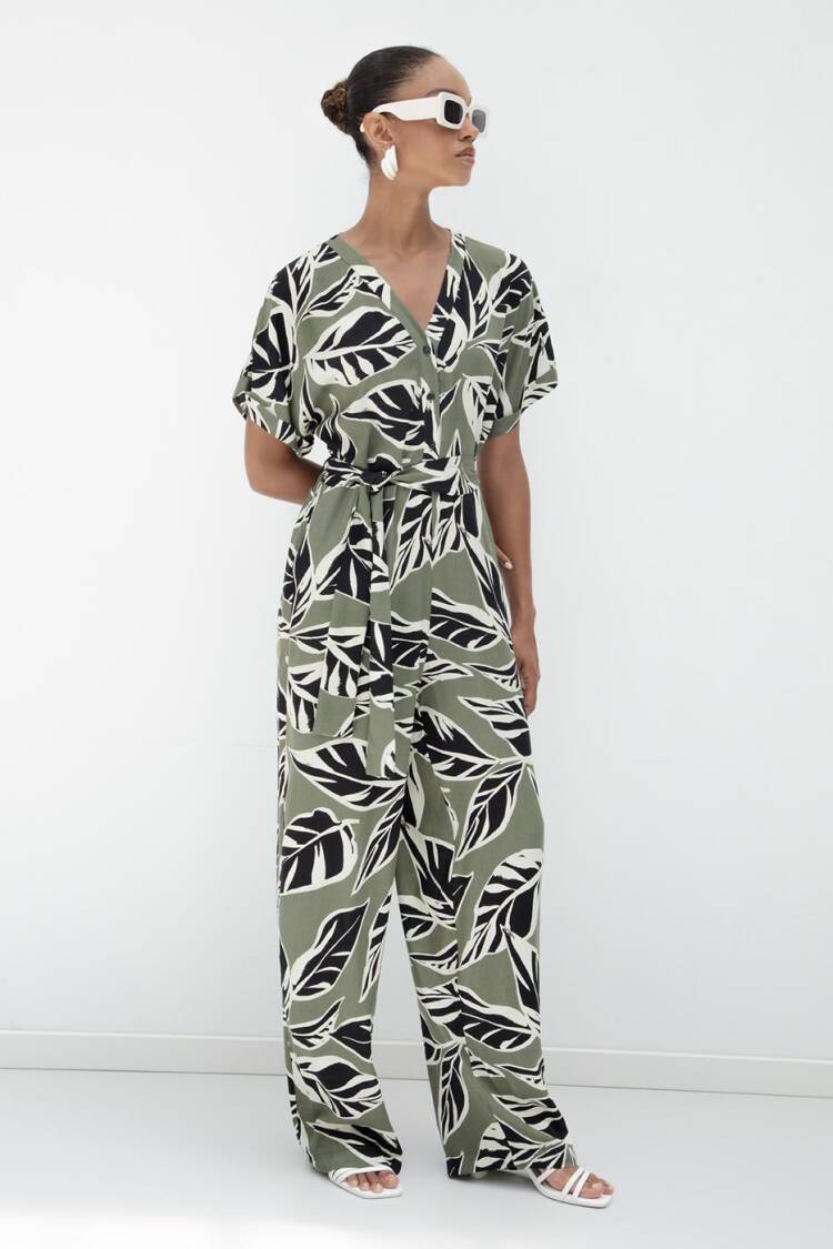 Patterned Jumpsuit
