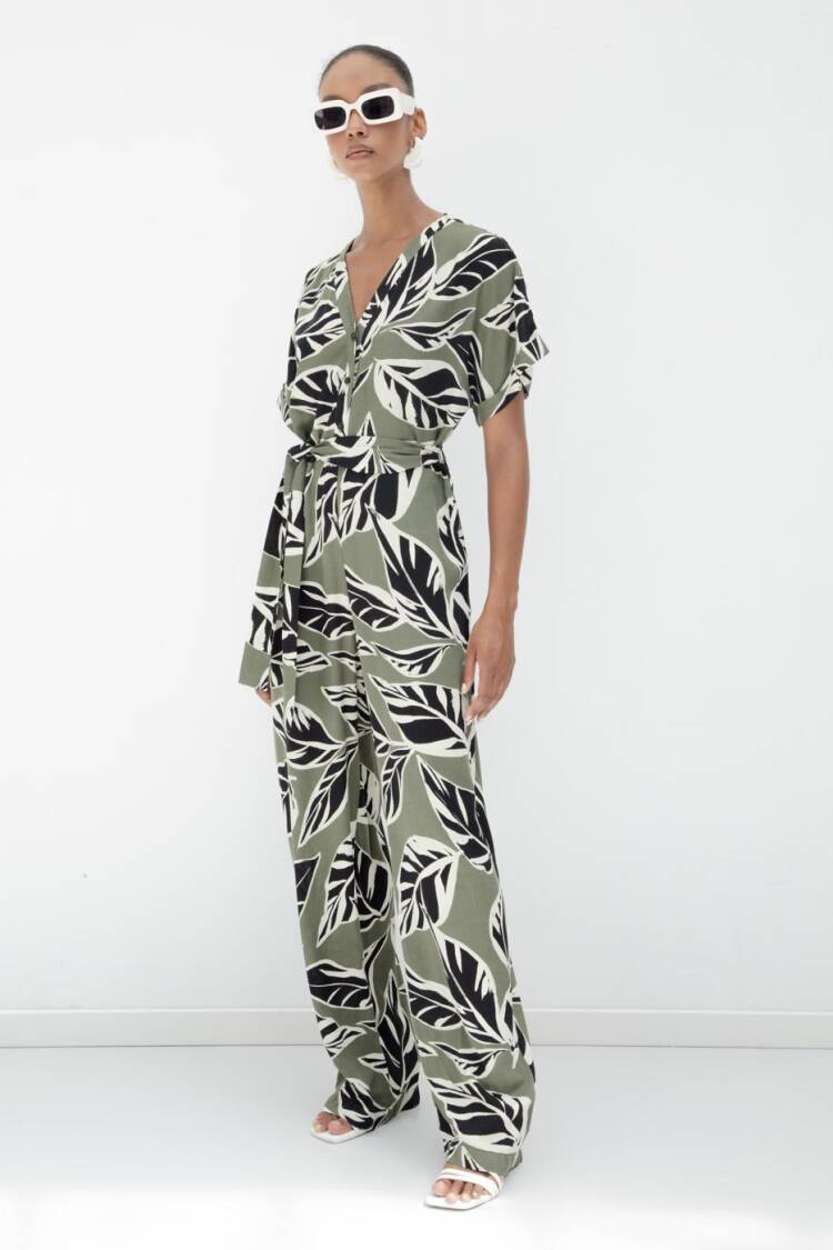 Patterned Jumpsuit