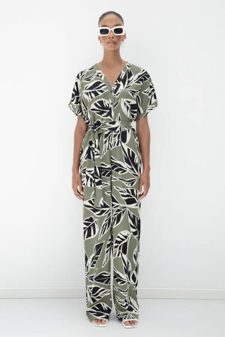 Patterned Jumpsuit
