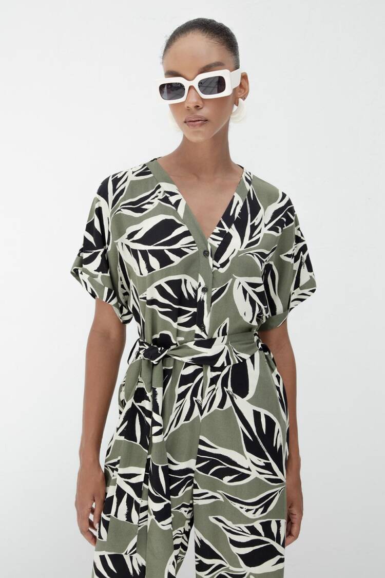 Patterned Jumpsuit