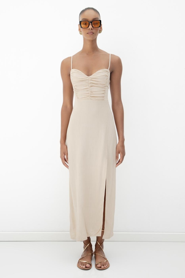 Strappy Midi Corset Dress