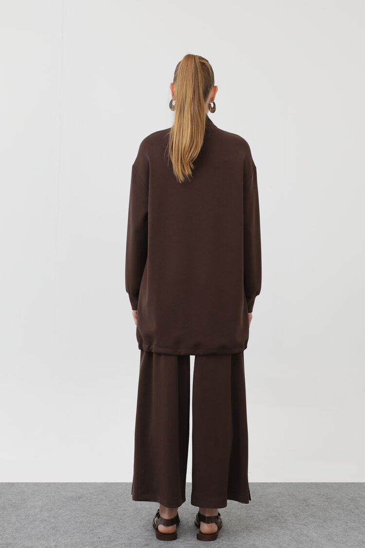 Women's Pocket Detailed Zipper Suit