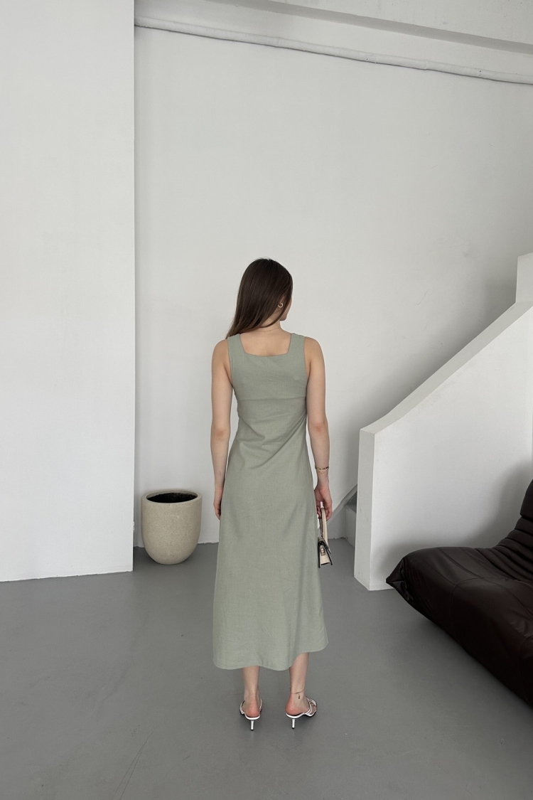 Ruffle Strappy Dress