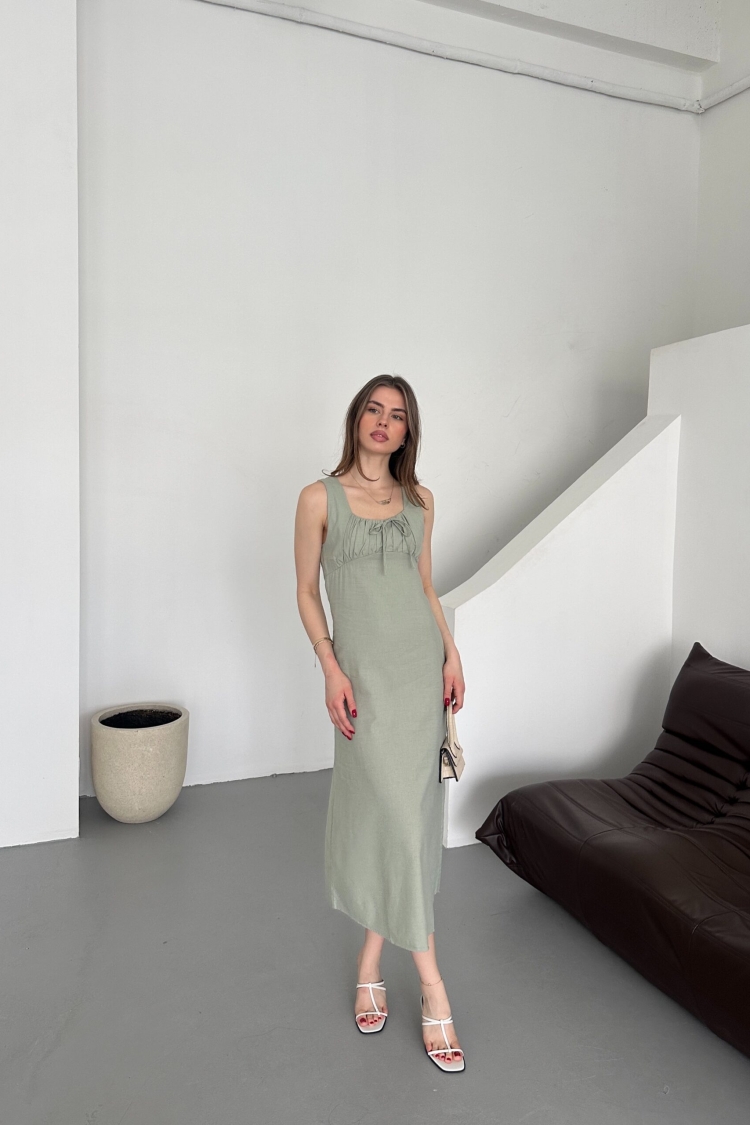 Ruffle Strappy Dress