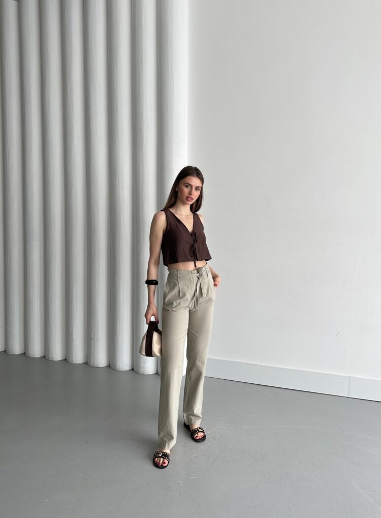 Belted Trousers