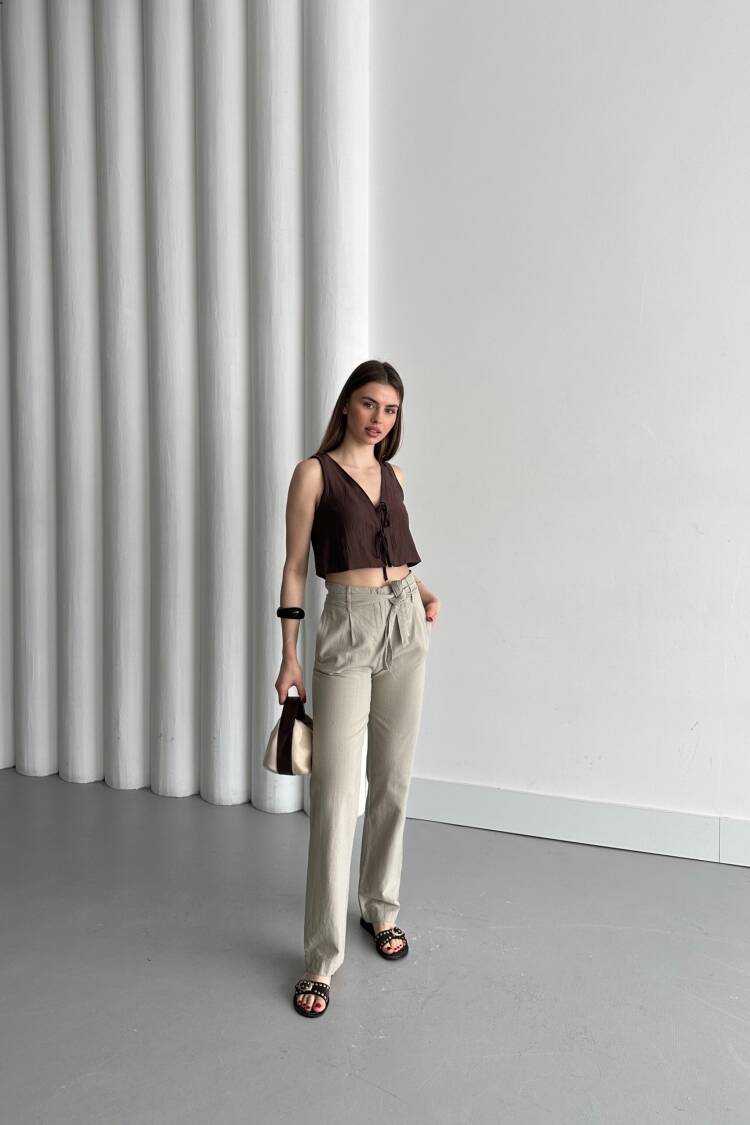 Belted Trousers