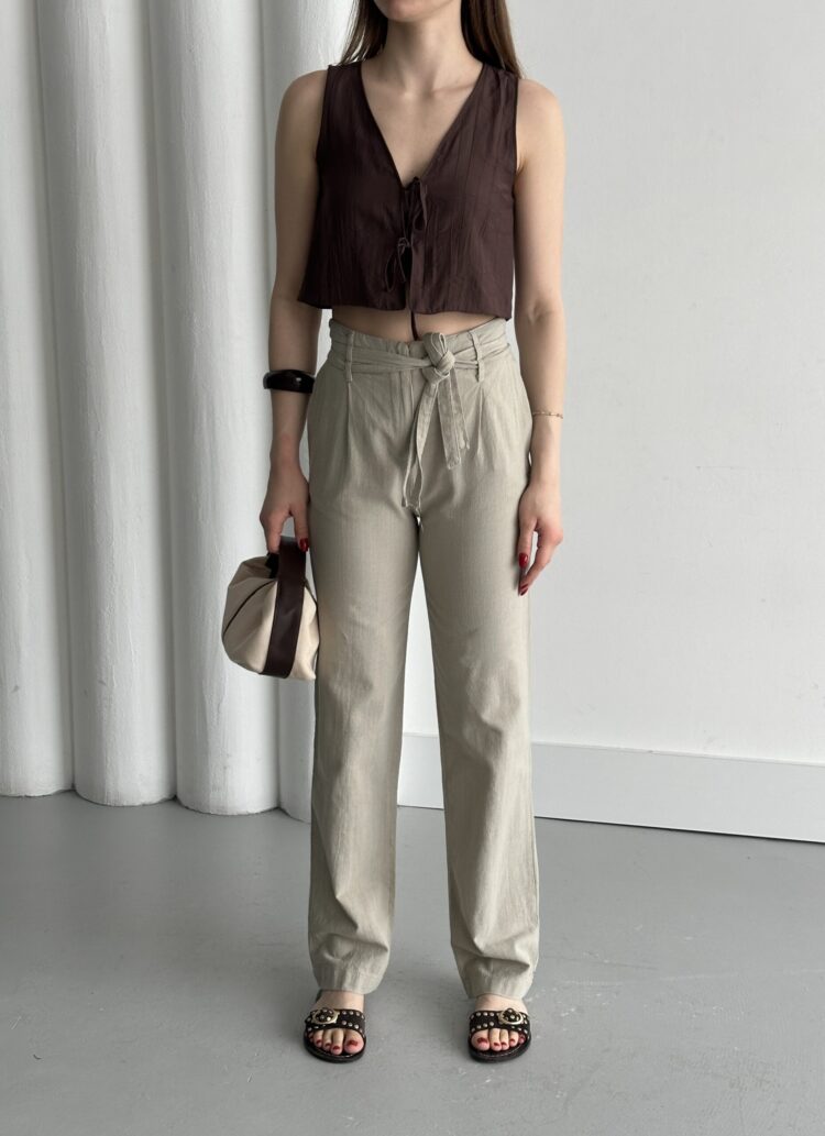 Belted Trousers