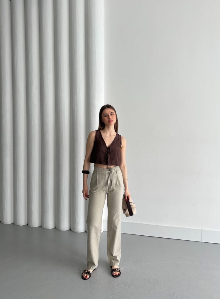 Belted Trousers