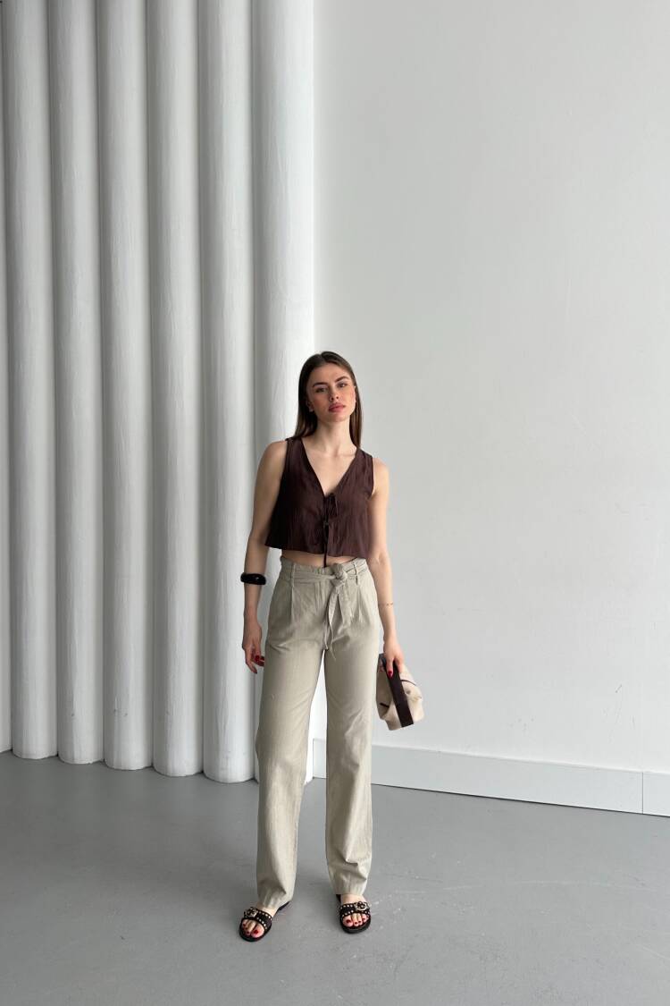 Belted Trousers