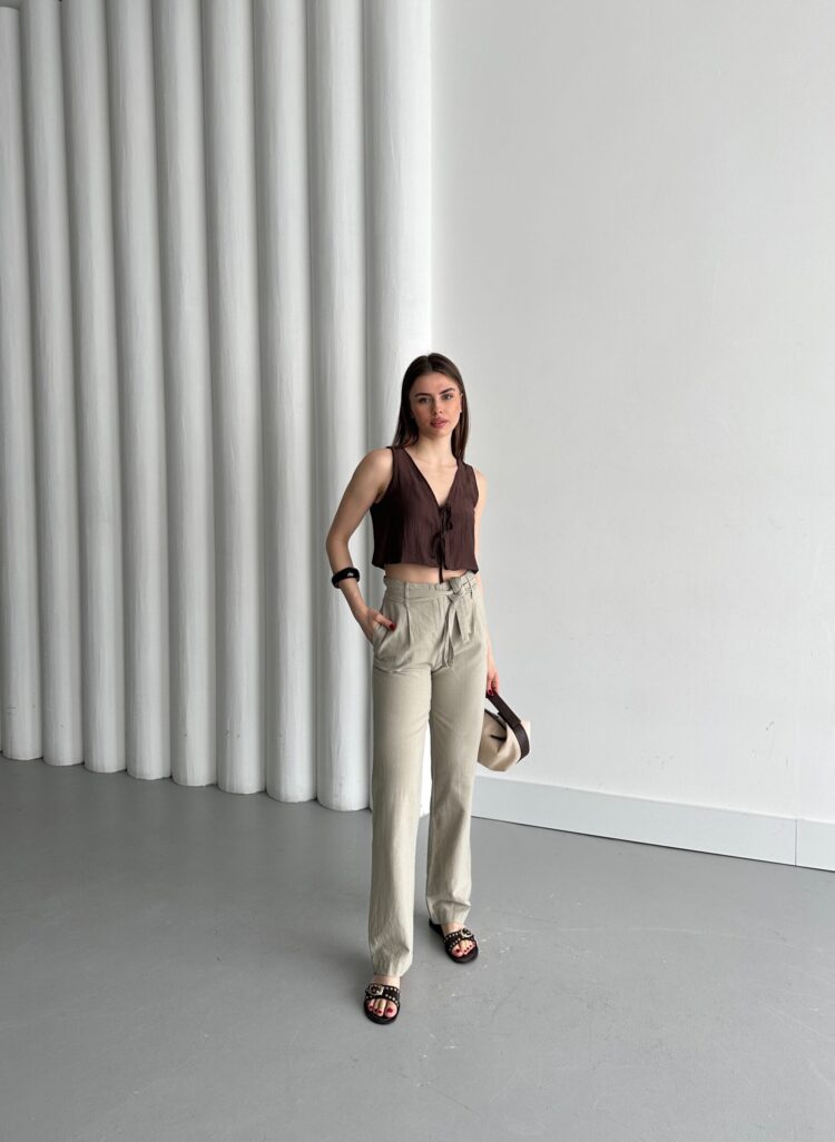 Belted Trousers