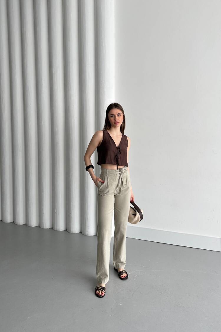 Belted Trousers