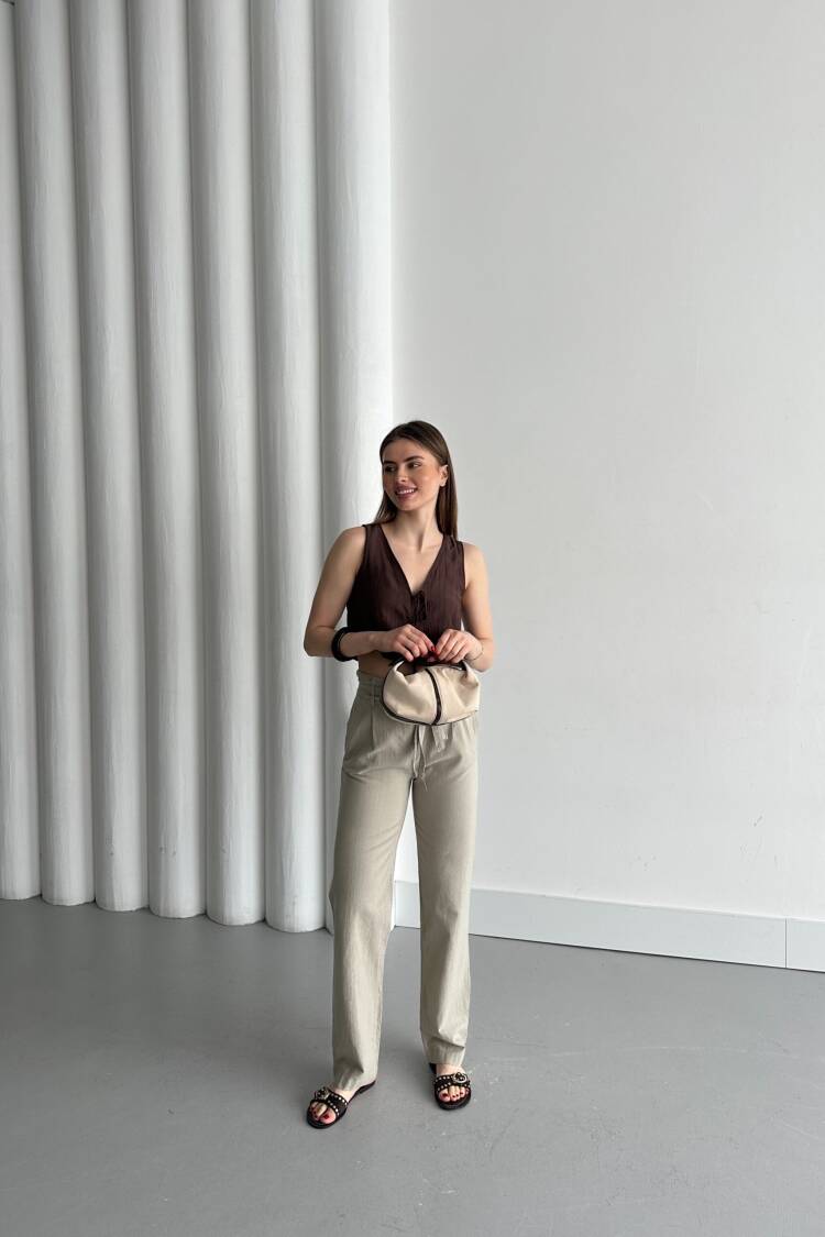 Belted Trousers