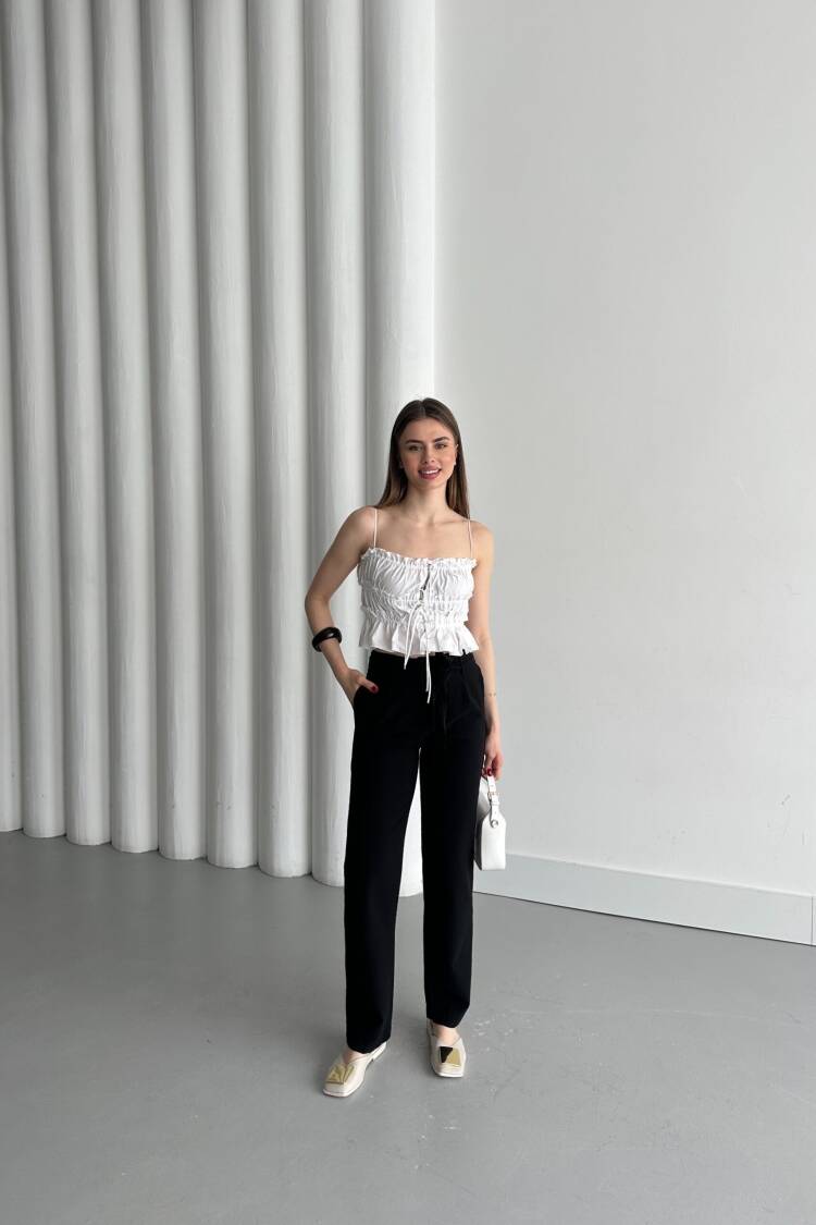 Belted Trousers