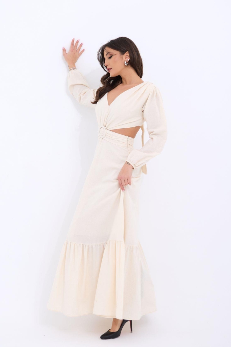 Dress - Beige