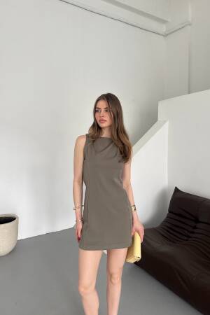 Simple Short Dress - My Fashion - Globality Store - Women Clothes Wholesale Turkey
