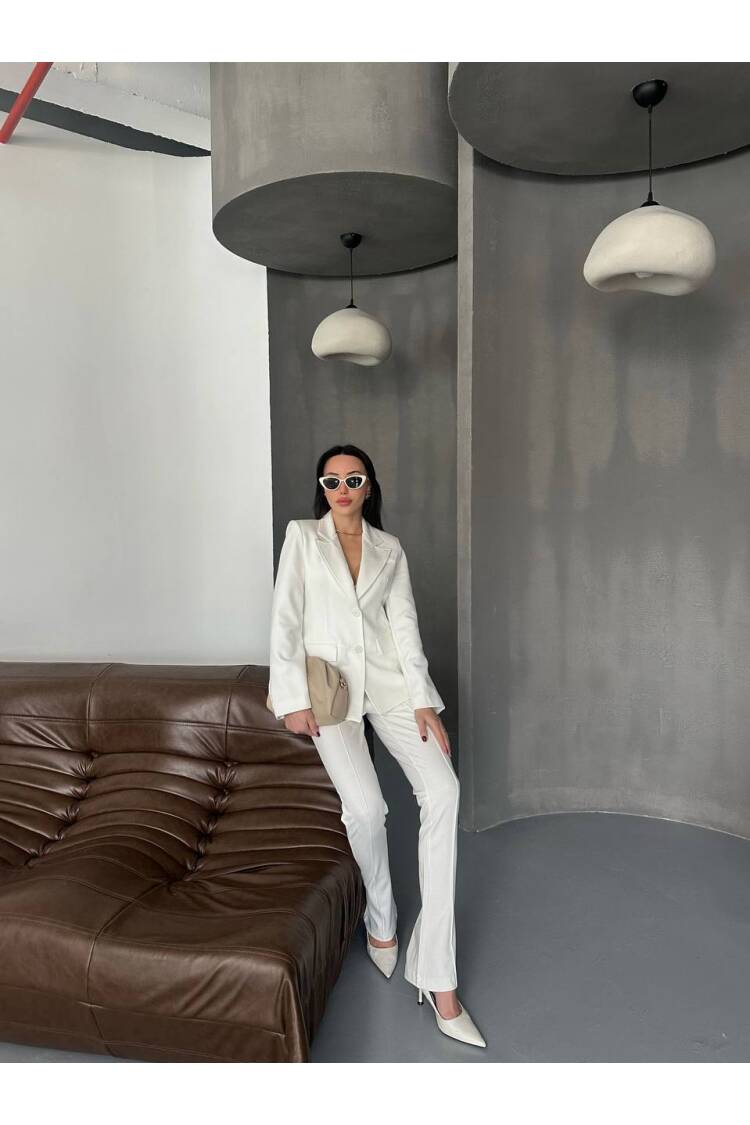 Team - White - ESPADA - Globality Store - Women Clothes Wholesale Turkey