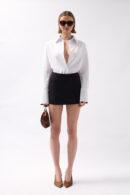 Basic Mini Shorts Skirt - Black Fashion - Globality Store - Women Clothes Wholesale Turkey