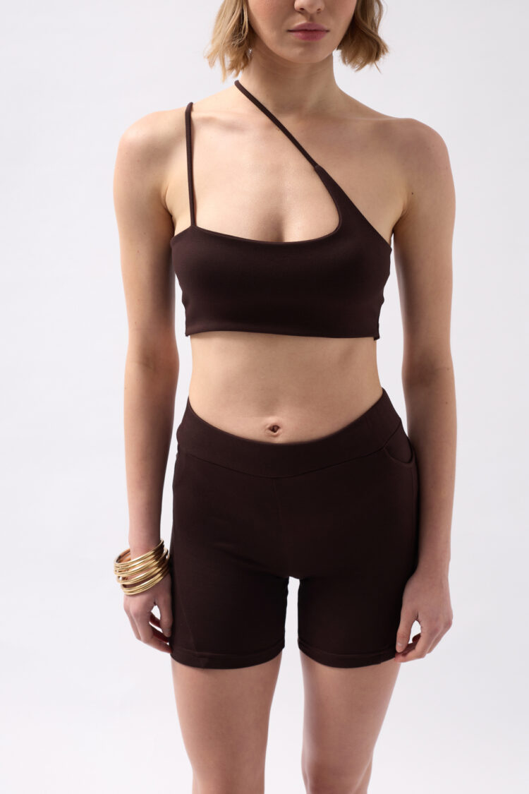 Pocket Detail Biker Shorts