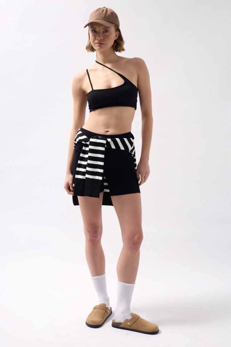 Pocket Detail Biker Shorts