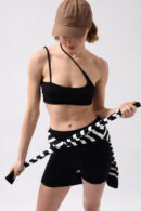 Pocket Detail Biker Shorts - Black Fashion - Globality Store - Women Clothes Wholesale Turkey