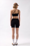 Pocket Detail Biker Shorts - Black Fashion - Globality Store - Women Clothes Wholesale Turkey