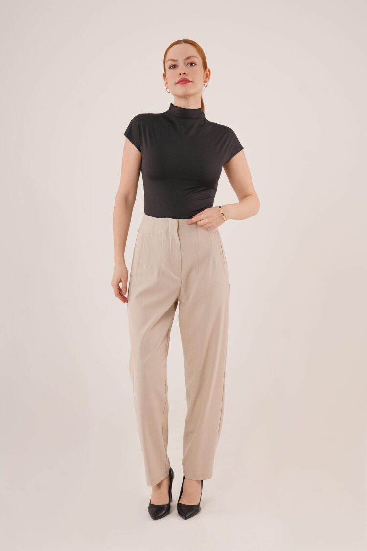 Double Collar Detailed WholesalePants