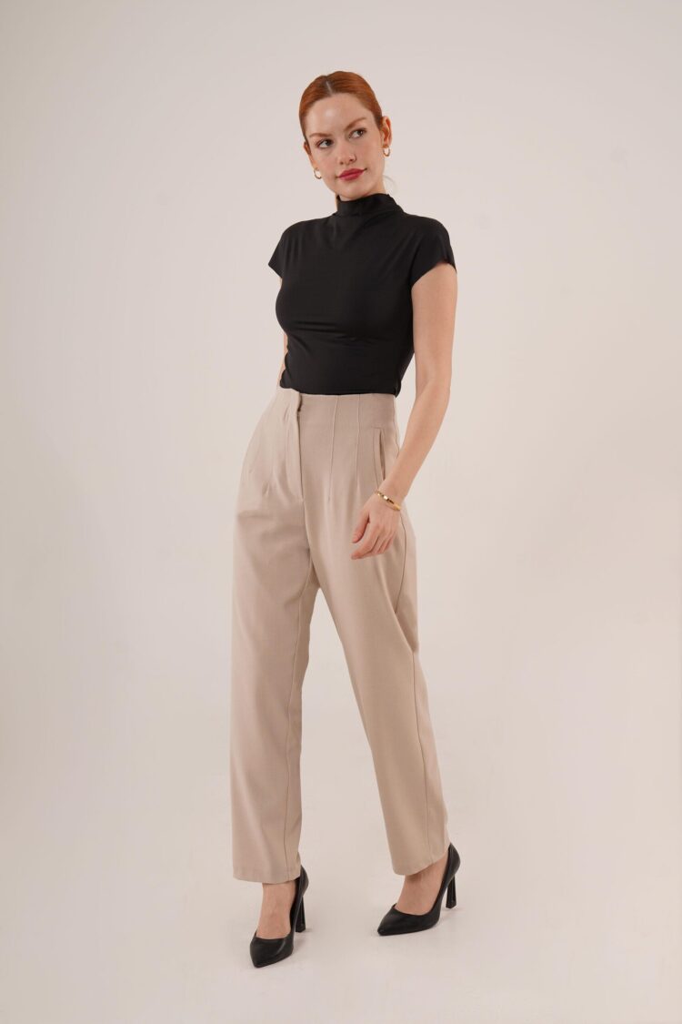 Double Collar Detailed WholesalePants